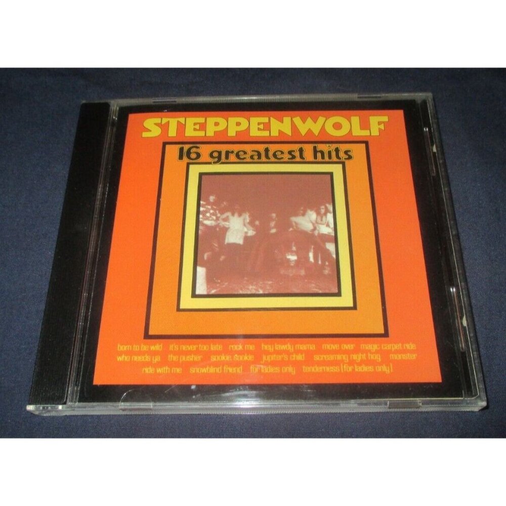 16 Greatest Hits by Steppenwolf (CD, 1985, MCA Records)